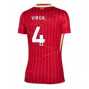 Billiga Liverpool Virgil van Dijk #4 Hemmatröja Dam 2024-25 Kortärmad